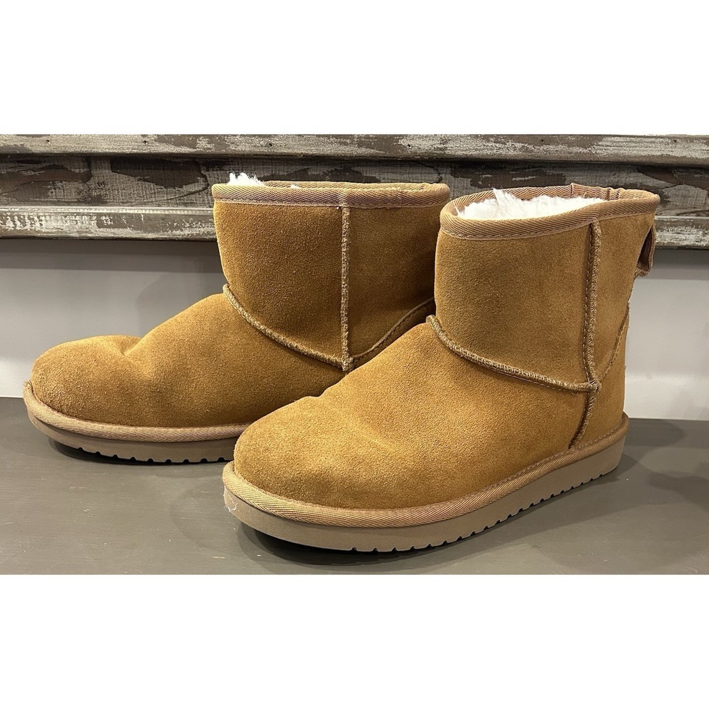 Koolaburra by UGG Koola Mini II‎ 1114851 Women's Sz 8 Brown Suede Boot EUC - Picture 3 of 8